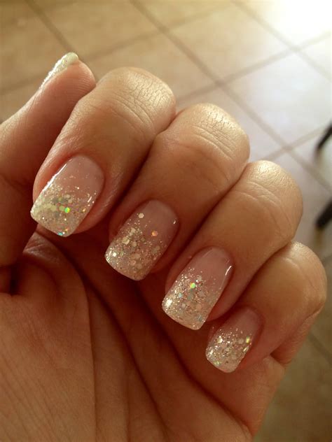 nail art designs glitter tips|glitter nail designs for women.